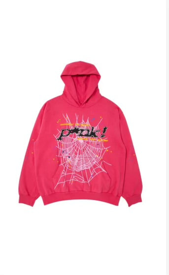 Pink Sp5der Hoodie